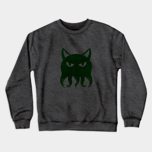 Cathulhu Crewneck Sweatshirt by Démons&Chatons